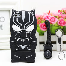 Load image into Gallery viewer, iphone5S手机壳苹果5保护套5S情侣卡通硅胶套SE全包防摔软外壳女