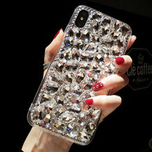 Load image into Gallery viewer, 网红水钻三星a70手机壳三星a50抖音同款三星a60/a80硅胶软手机壳