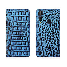 Load image into Gallery viewer, 三星A40S手机壳保护套硅胶防摔翻盖式SM-A3050真皮皮套男女款全包边A60元气版手机套简约软壳A70外壳新款鳄背