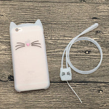 Load image into Gallery viewer, iphone5S手机壳苹果5保护套5S情侣卡通硅胶套SE全包防摔软外壳女