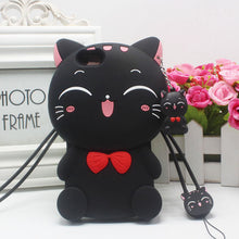 Load image into Gallery viewer, iphone5S手机壳苹果5保护套5S情侣卡通硅胶套SE全包防摔软外壳女