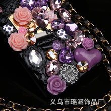 Load image into Gallery viewer, 安娜iphone6 手机壳 奢华满钻 6plus 保护套 香水瓶苹果5钻饰壳