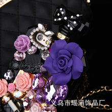 Load image into Gallery viewer, 安娜iphone6 手机壳 奢华满钻 6plus 保护套 香水瓶苹果5钻饰壳