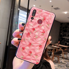 Load image into Gallery viewer, 草莓华为nova4手机壳潮牌女款华为nova5/3i/3e保护套4E全包防摔3/2S硬壳P20lite软硅胶荣耀10/8X/畅享9P外壳