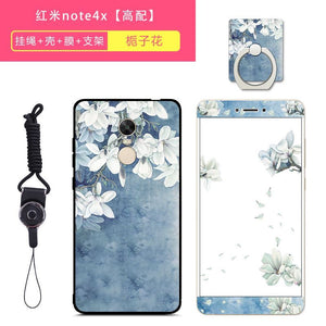 Xiaomi Redmi Note 4X Case Cover 小米红米note4x手机壳套钢化膜