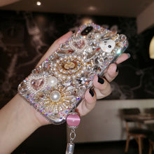 Load image into Gallery viewer, 网红iphoneXs max苹果8plus手机壳7冬季兔毛绒XR保护套6防摔少女