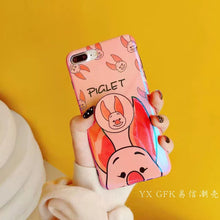 Load image into Gallery viewer, 新品蓝光卡通oppoA5手机壳a73/a59s全包软硅胶a57气囊支架A3可爱a