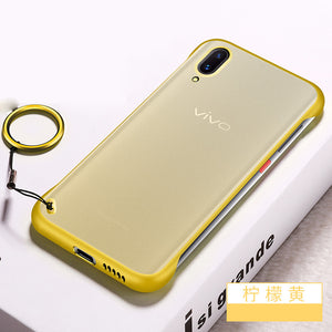 VIVO Y93手机壳简约时尚潮男女无边框保护套y91C超薄硅胶半包硬壳