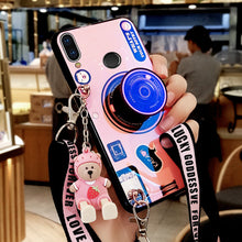 Load image into Gallery viewer, 华为p20手机壳女款网红p30pro限量p10创意p9plus全包mate20x少女nova3防摔3i背带挂绳2s斜挎4潮5ins风20x5g版