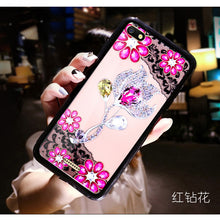 Load image into Gallery viewer, 红米6A手机壳小米红迷A6镶钻redmi 6a女款M1804C3CE保护套3CC防摔CT hongmi 6a外壳red mi 6a钢化膜HM 6A贴模