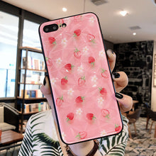 Load image into Gallery viewer, 草莓华为nova4手机壳潮牌女款华为nova5/3i/3e保护套4E全包防摔3/2S硬壳P20lite软硅胶荣耀10/8X/畅享9P外壳