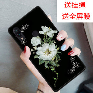 小米红米note7手机壳红米note7pro个性手机套Redmi Note7全包边手机保护套防摔软壳男女款学生老人款钢化膜潮