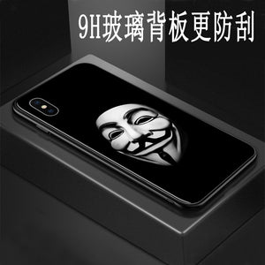 ins潮文字美图t9可爱t8s个性m8创意m6s情侣LGg7诺基亚x6男女款7plus保护套8钢化x7乐视2软硅胶玻璃手机壳镜面