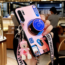 Load image into Gallery viewer, 华为p20手机壳女款网红p30pro限量p10创意p9plus全包mate20x少女nova3防摔3i背带挂绳2s斜挎4潮5ins风20x5g版