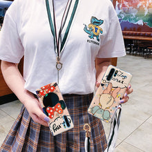 Load image into Gallery viewer, 华为p30手机壳网红潮牌mate20pro创意P20个性P30por带挂绳nova4少女款nova5pro荣耀20滴胶2s全包3i防摔nova3