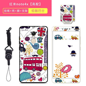 Xiaomi Redmi Note 4X Case Cover 小米红米note4x手机壳套钢化膜