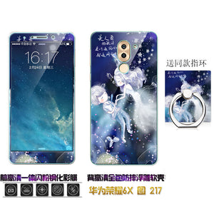 适用于 新款华为GR5 2017手机壳卡通男女BLL-L21硅胶保护套L22防