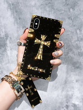 Load image into Gallery viewer, 唐嫣同款方形oppofindx荣耀9x简约苹果6s网红华为nova3手机壳硅胶