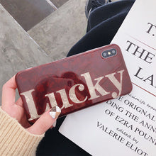 Load image into Gallery viewer, 幸运贝壳纹8plus/7p/6苹果x手机壳XS Max/XR/iPhoneX女iphone6s套硅胶全包边防摔情侣男保护套