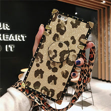 Load image into Gallery viewer, 三星s10plus手机壳硅胶豹纹note8保护套全包边s9+个性创意s8女款note9防摔s10lite网红s8plus带挂绳卡爱卡通