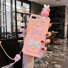 Load image into Gallery viewer, 卡通可爱立体趴趴狗苹果XSMax/XR手机壳11Pro蓝色星辰iphone8plus软硅胶7plus带挂绳个性创意6sp全包防摔套潮