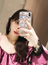Load image into Gallery viewer, 大气潮牌苹果x手机壳8plus水钻香水瓶iPhone7plus软壳6s潮女iPhonexsmax保护套宝石6plus硅胶8X创意网红ins新