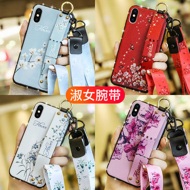 可背斜挎带挂绳式三星S7edge手机壳S8plus/J730腕带10e支架note3/note8背包9女a72018情侣30 50/6/A9starlit
