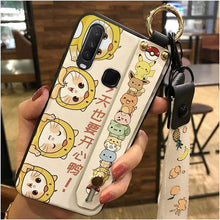 Load image into Gallery viewer, 爆款VIVO Y17手机壳腕带支架保护套Y3/Y15/Y12可爱卡通挂绳软壳