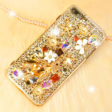 Load image into Gallery viewer, 奢华熊iphonex手机壳苹果8p带钻女款7plus镶钻女xsmax水钻ix潮牌欧美xr新款6s网红6plus满钻xmax硅胶iphonexr