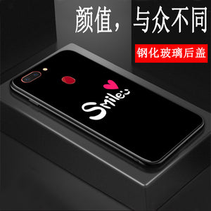 ins潮文字美图t9可爱t8s个性m8创意m6s情侣LGg7诺基亚x6男女款7plus保护套8钢化x7乐视2软硅胶玻璃手机壳镜面