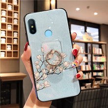 Load image into Gallery viewer, 小米红米5plus手机壳n0te4redmi6pro个性6a创意note5a/not4x/a6/puls全包por软壳x4硅胶s2带指环扣支架一体p