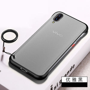 VIVO Y93手机壳简约时尚潮男女无边框保护套y91C超薄硅胶半包硬壳