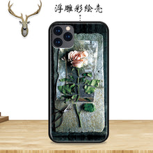 Load image into Gallery viewer, 一剪玫瑰苹果iphone11手机壳苹果11promax奢华ins冷淡风防摔iPhone11pro保护套全包硅胶软壳女款