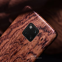 Load image into Gallery viewer, 华为mate30 pro手机壳木质壳mate20 x保护套mate 20全包mate 30保时捷5g版超薄X磨砂壳潮牌个性花梨木男女款