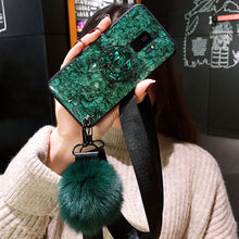 Load image into Gallery viewer, 三星S8手机壳S9保护S8十硅胶套S9+防摔SM一G9500软壳9550女款9508潮9650/DS紫G9600色9608女款plus挂绳galaxy