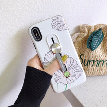 Load image into Gallery viewer, 黑素HEISU中国风紫外线变色苹果x手机壳全包硬壳磁吸指环扣手机壳