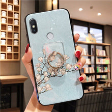 Load image into Gallery viewer, 小米红米5plus手机壳n0te4redmi6pro个性6a创意note5a/not4x/a6/puls全包por软壳x4硅胶s2带指环扣支架一体p