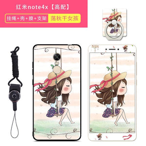 Xiaomi Redmi Note 4X Case Cover 小米红米note4x手机壳套钢化膜