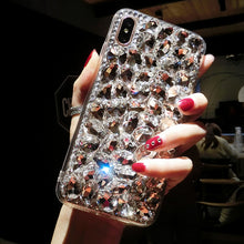 Load image into Gallery viewer, 满钻苹果x手机壳女7plus网红iPhoneXR奢华8个性创意xs新款max潮女