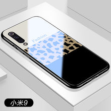 Load image into Gallery viewer, 小米8手机壳青春版探索屏幕指纹版8se豹纹玻璃镜面6x小米6全包防摔ins风小米9红米note7 pro网红女款潮挂绳5x