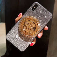 Load image into Gallery viewer, 小红书三星S9手机壳S10+美金旋转s10e赚钱S8 Plus保护套Note9渐变闪粉A80网红Note8/A70水钻A60/A40S/M40/M30