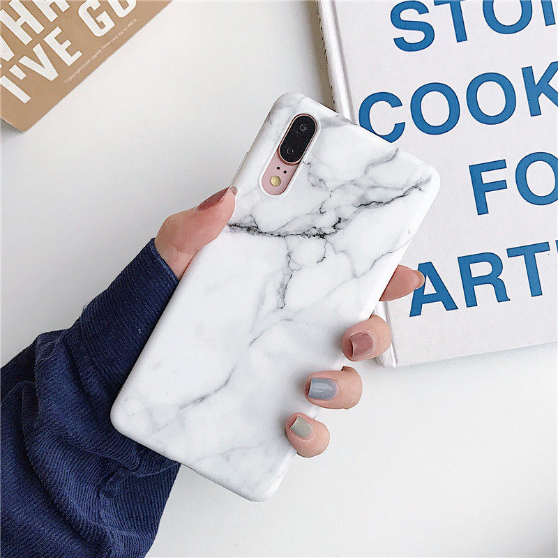 简约ins大理石纹三星A70手机壳a50硅胶软套A40保护套个性冷淡风全包防摔可爱创意