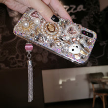 Load image into Gallery viewer, 网红iphoneXs max苹果8plus手机壳7冬季兔毛绒XR保护套6防摔少女