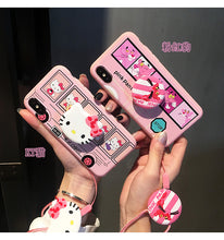 Load image into Gallery viewer, 基新达 三星a8s手机壳a9star网红女款创意三星s10/s10plus/s10lite少女心粉软套挂绳防摔