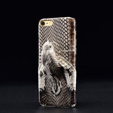 三星s8手机壳s10plus皮套男款女s9+保护套s10全包防摔天然蛇皮套奢华手机后盖定制