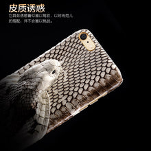Load image into Gallery viewer, 三星s8手机壳s10plus皮套男款女s9+保护套s10全包防摔天然蛇皮套奢华手机后盖定制