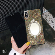 Load image into Gallery viewer, 红米K20 PRO奢华渐变闪粉Note7 PRO镜子水钻Redmi7手机壳Note8网红女7A潮牌红米6/6A/6PRO全包边挂绳挂脖硅胶