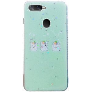 oppoA5S手机壳oppo a5s滴胶0p0pa5s网红opopa5s保护套ooppa5s全包边p0p0a5s同款支架opopa5s潮女0PP0A5S 时尚