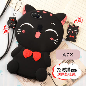 oppoa3手机壳女款全包a7x防摔a83保护套a1硅胶软壳a7卡通可爱oppoa5手机壳女个性创意a7x少女款a7外壳韩国潮t