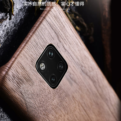 华为mate30 pro手机壳木质壳mate20 x保护套mate 20全包mate 30保时捷5g版超薄X磨砂壳潮牌个性花梨木男女款